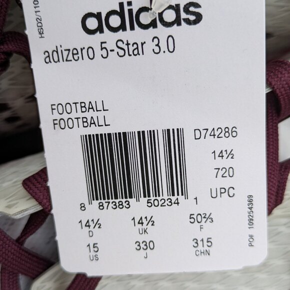 Adidas Adizero Football Cleats - Picture 4 of 4